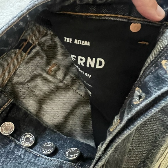 GRLFRND Helena High Rise a cut Off Shorts - 24 - Picture 6 of 6